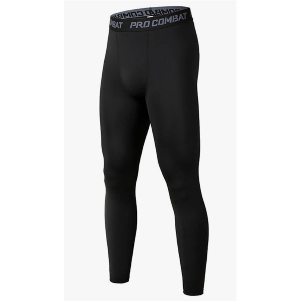 Men Compression Pants Base Layer Long Tight Leggings Pant Gym Workout Running XL